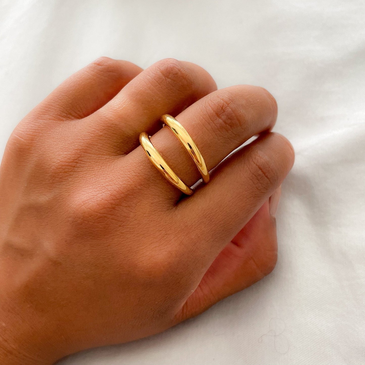Anello Doppia Fede - BOXO Jewelry