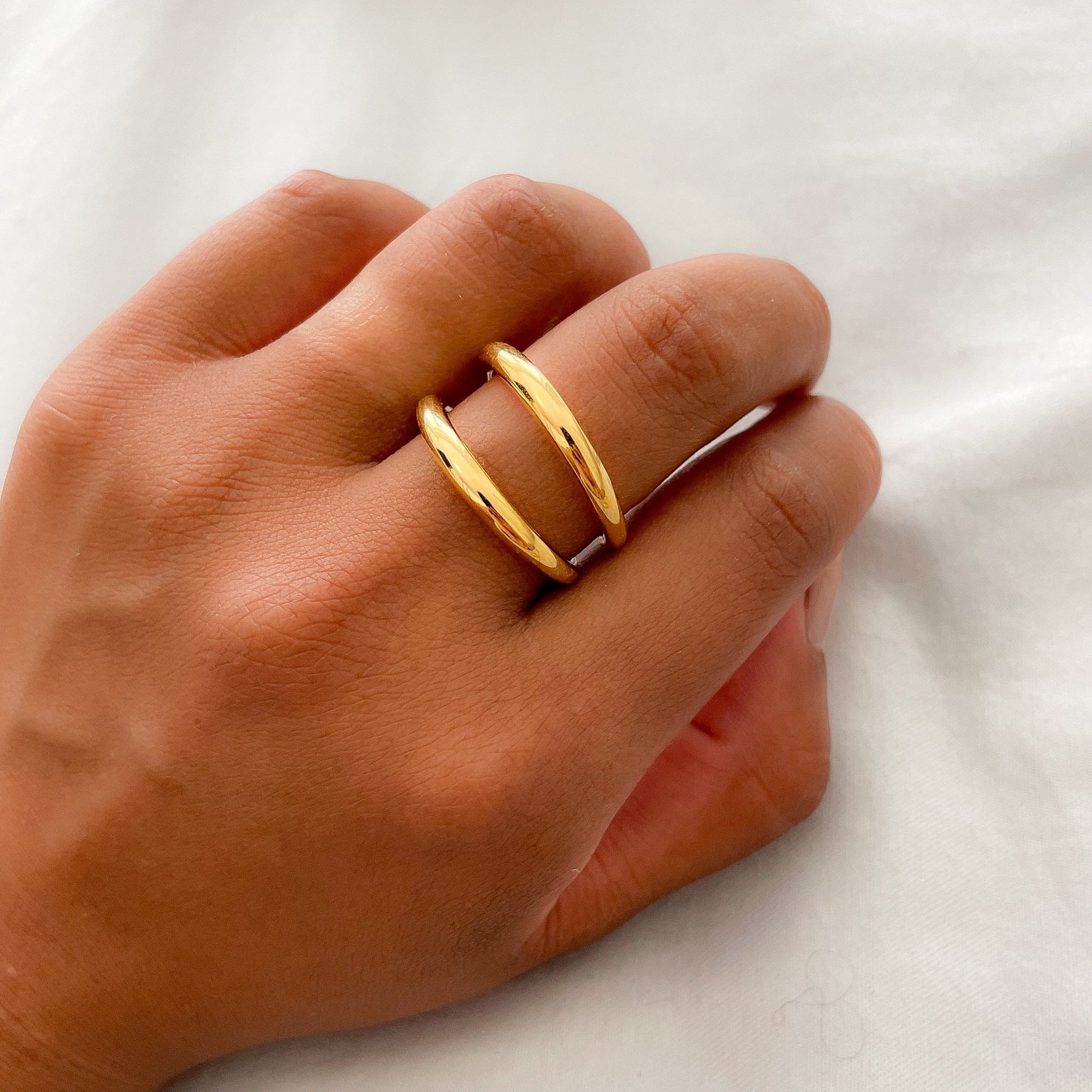 Anello Doppia Fede - BOXO Jewelry