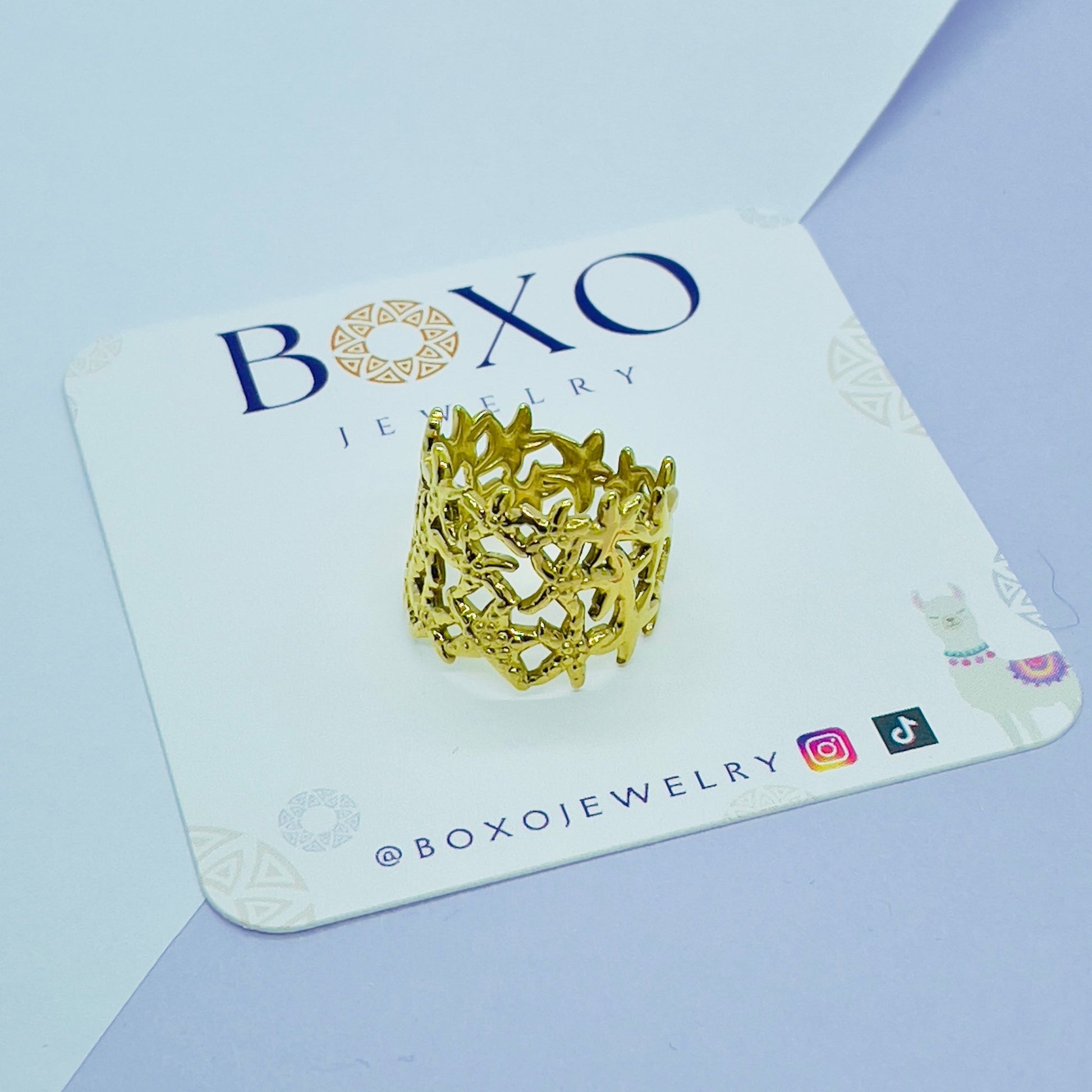 Anello Fascia marina - BOXO Jewelry