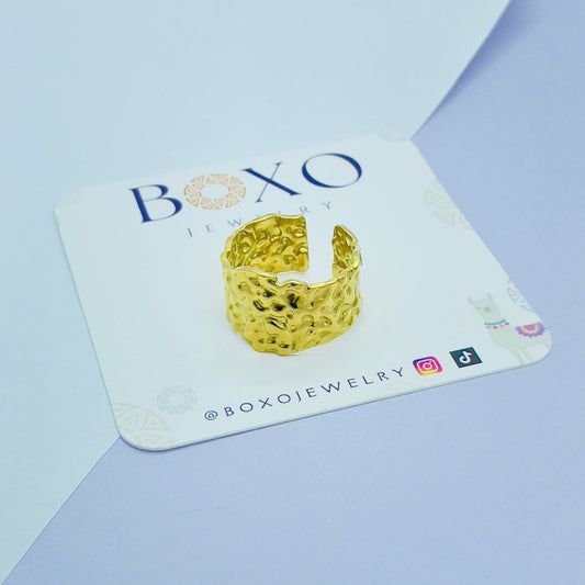 Anello Martellato - BOXO Jewelry