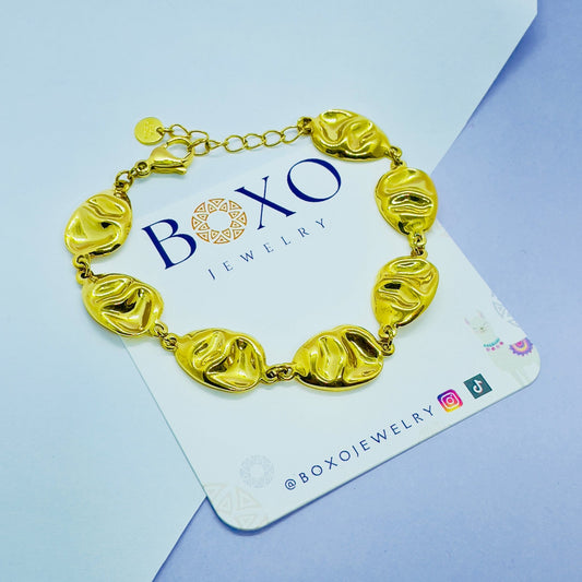 Bracciale martellato - BOXO Jewelry