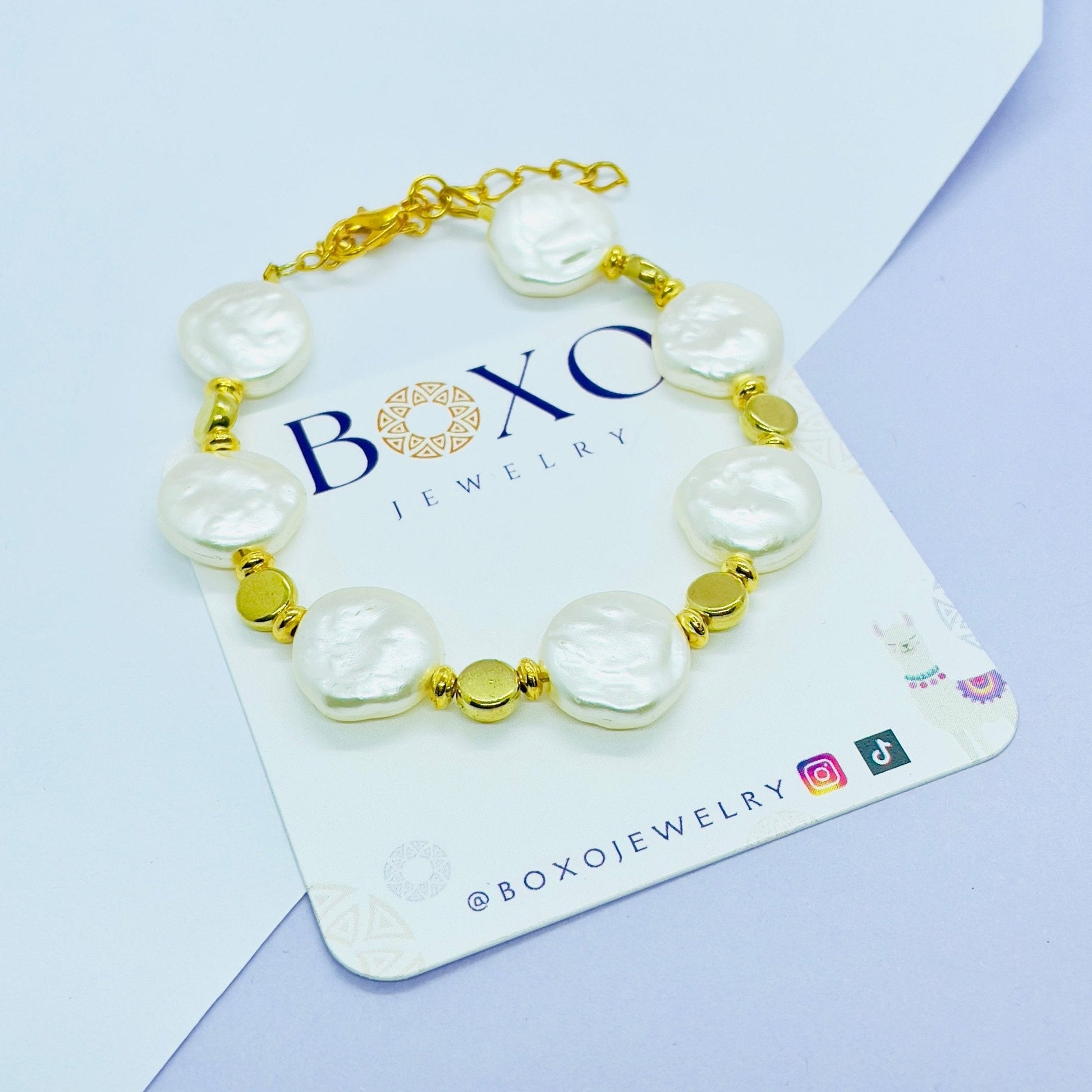 Bracciale perle tonde - BOXO Jewelry