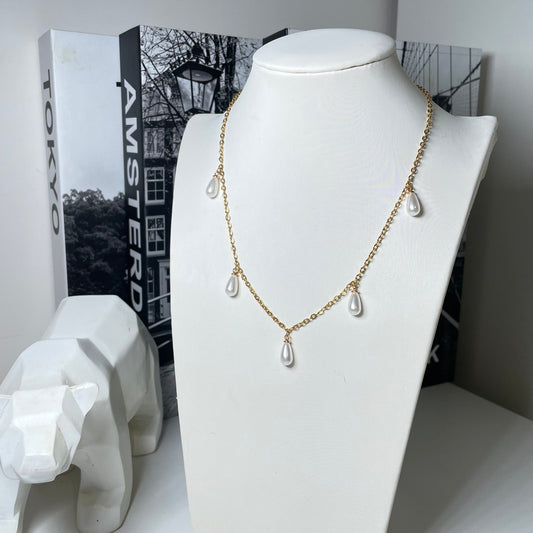 Collana con perle a goccia - BOXO Jewelry