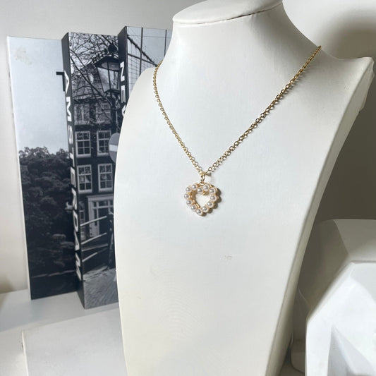 Collana cuore di perle - BOXO Jewelry