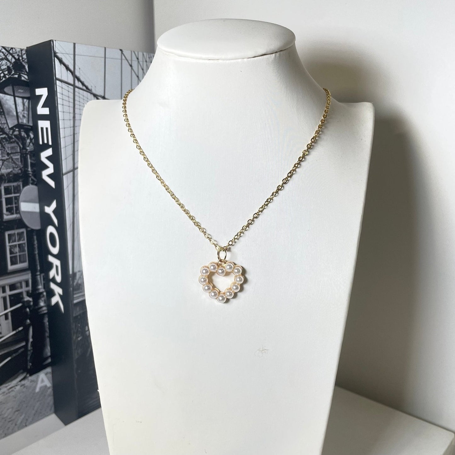 Collana cuore di perle - BOXO Jewelry