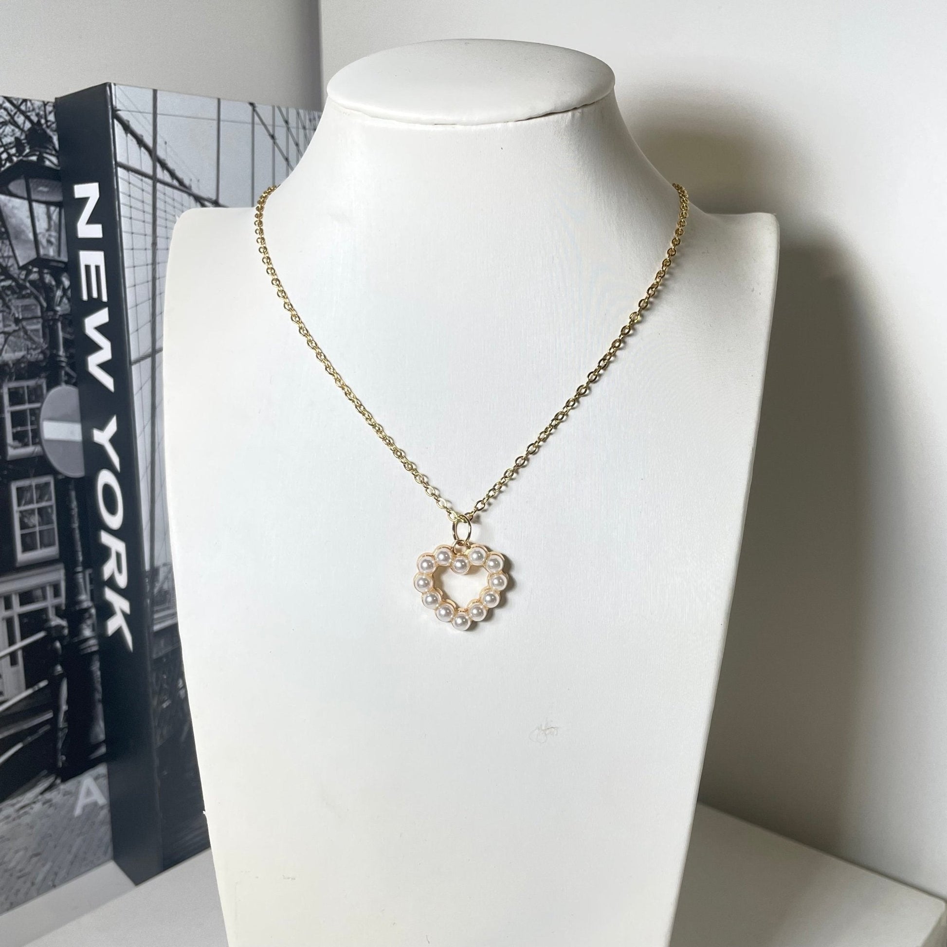 Collana cuore di perle - BOXO Jewelry