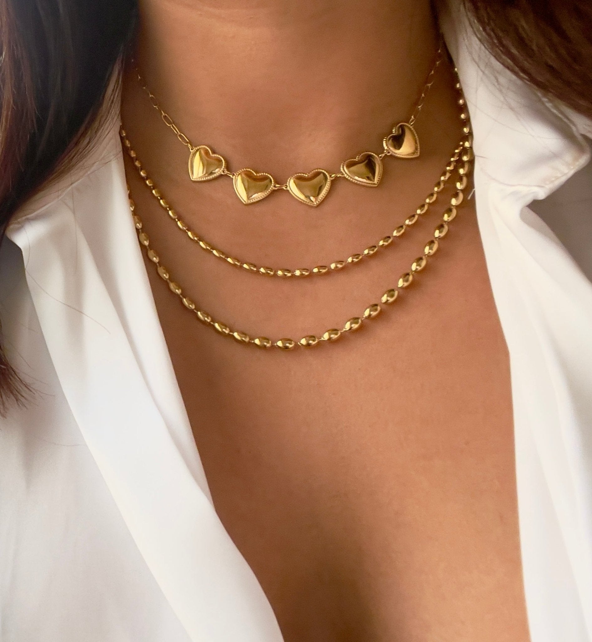Collana doppia goccia - BOXO Jewelry