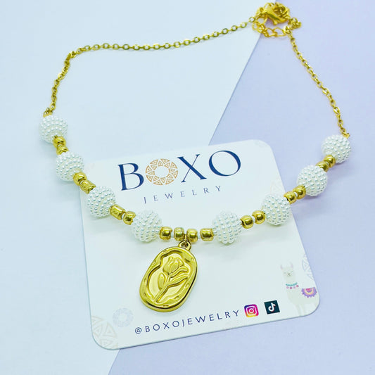 Collana Perle and Gold - BOXO Jewelry