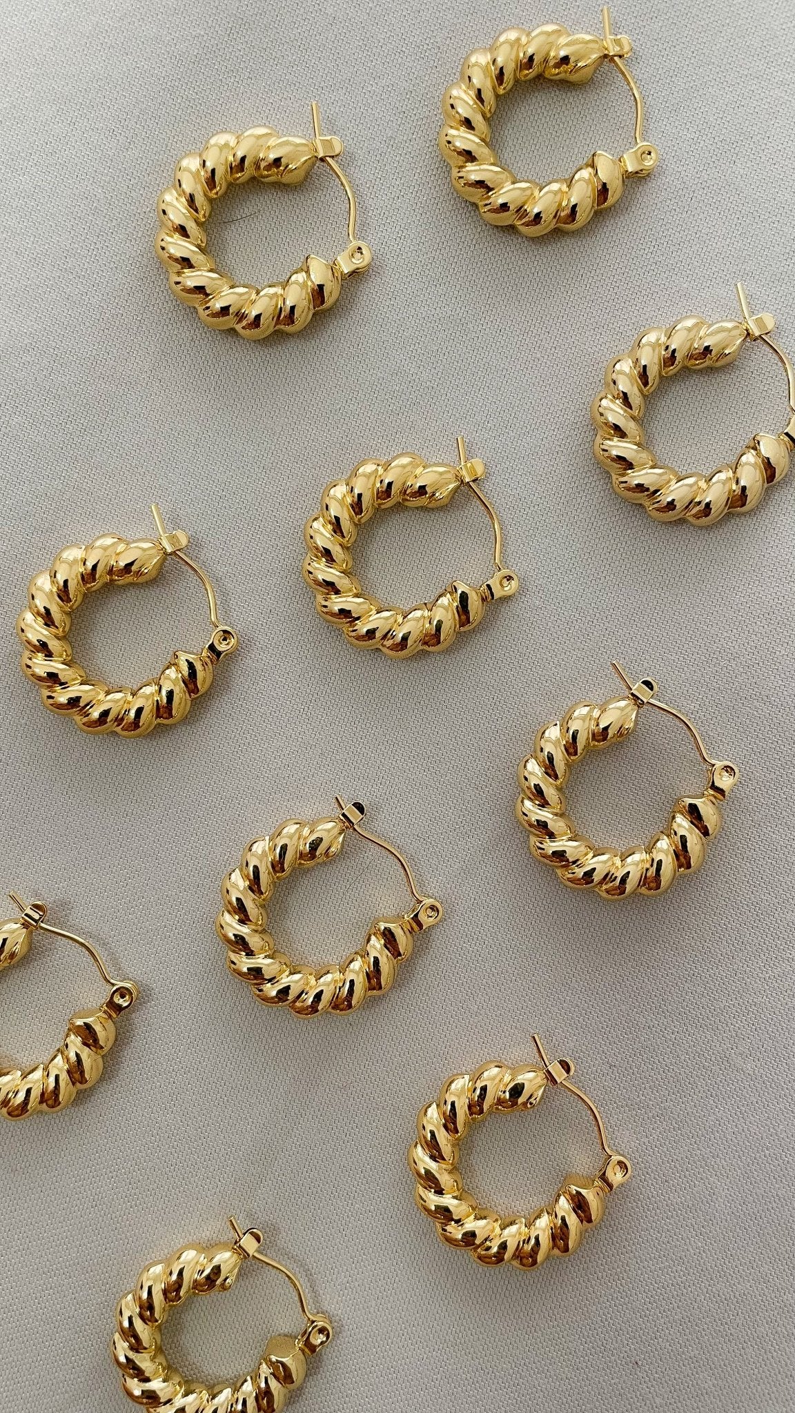 Orecchini Clasico Gold - BOXO Jewelry