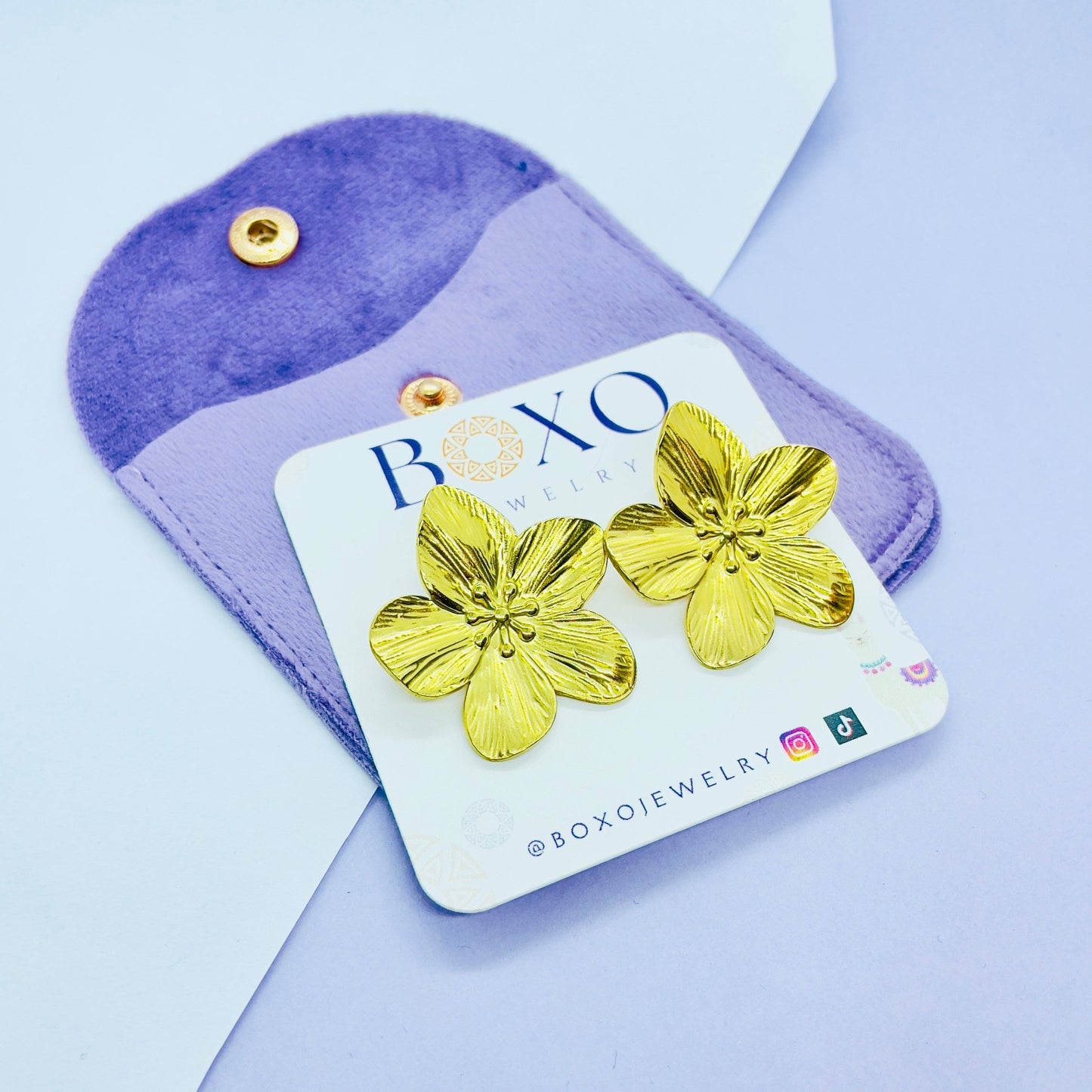 Orecchini Fiori - BOXO Jewelry